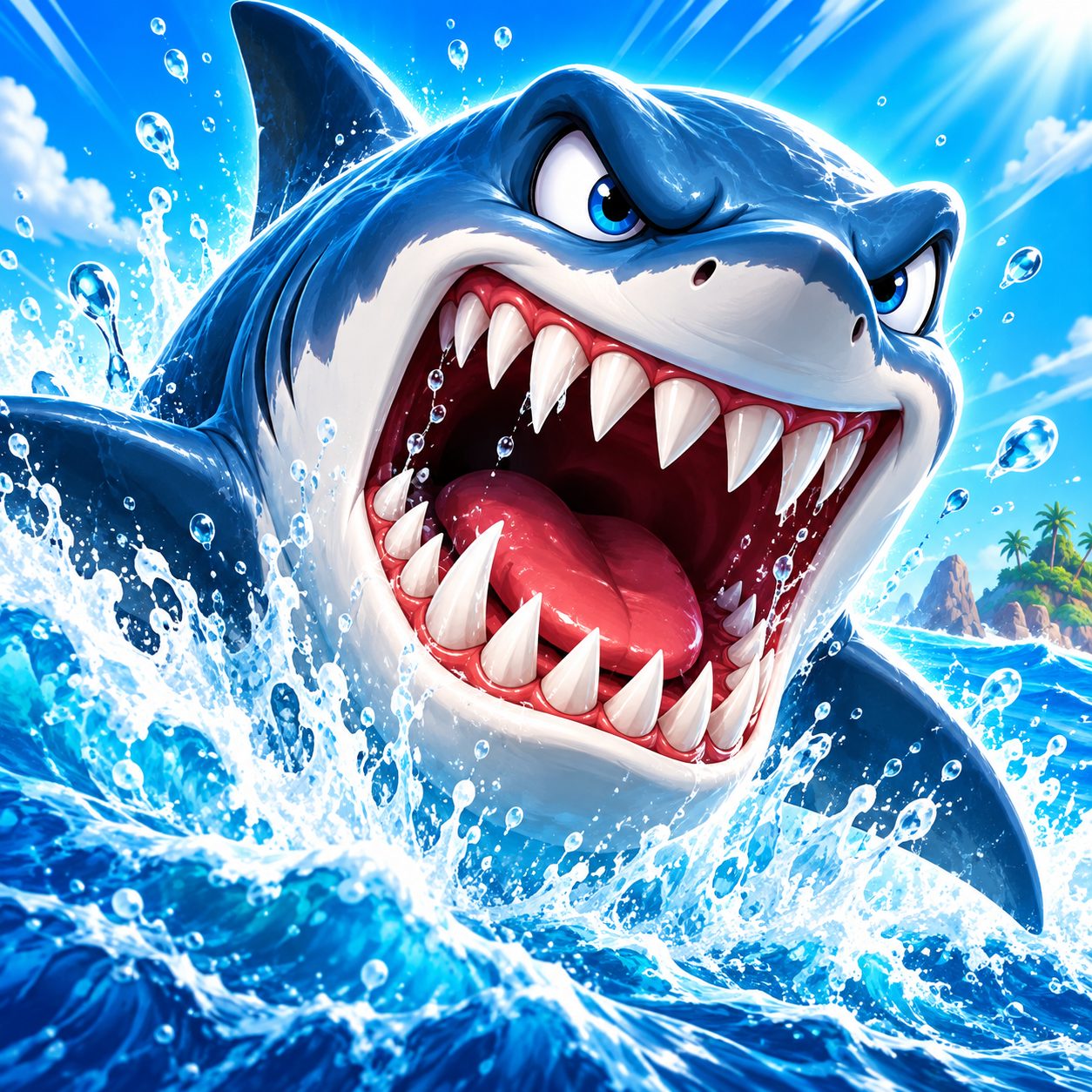 Angry Sharks
